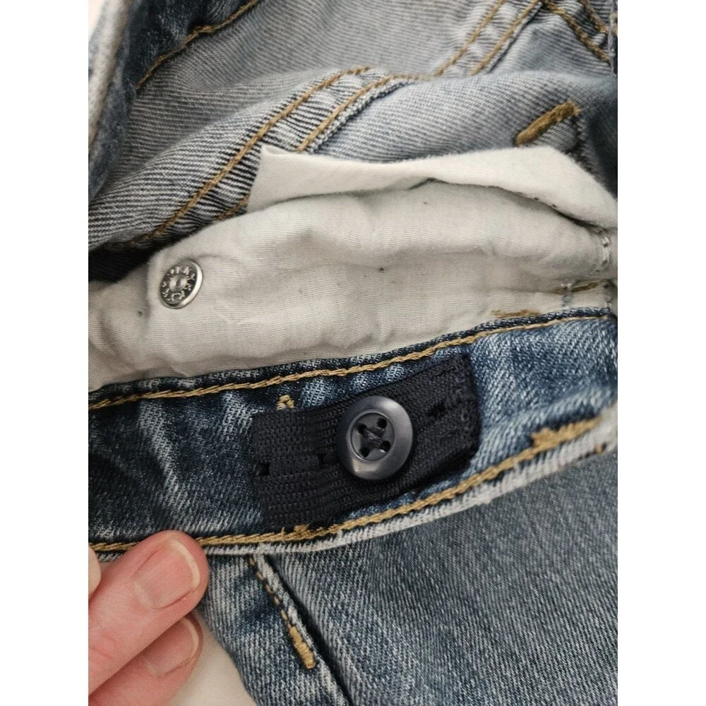 The Children's Place Lot Of 3 Sz 18 Slim Jeans Adjustable Waists Skny, Str, & BC